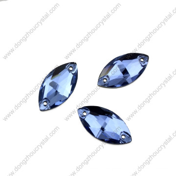 Pujiang Whloesale decorativo trasero plano barato coser en diamantes de imitación para accesorios de prendas de vestir